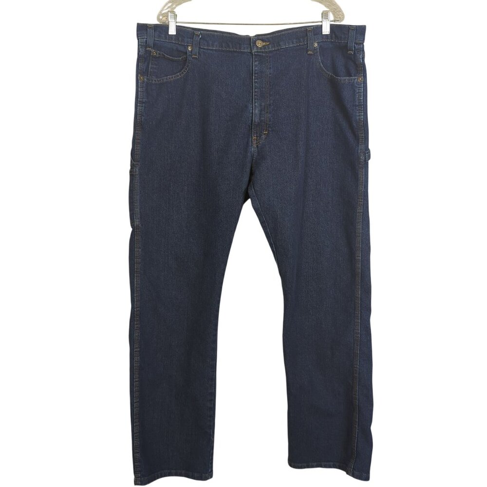 Dickies Men's Relaxed Fit Carpenter straight denim blue Jeans size‎ 40 x 32